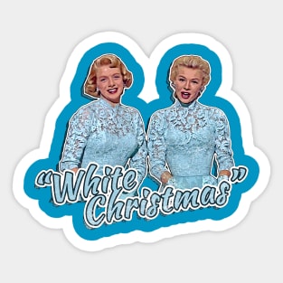 White Christmas Sticker